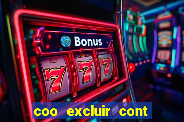 coo excluir cont f12 bet